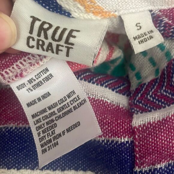 True Craft Striped Jumpsuit S - Picture 7 of 12